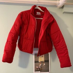 Red going out jacket from Urban